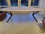 Eiken Deens ovale tafel Kik-Onderstel - Afbeelding 6