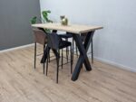 Eiken Bartafel X-Onderstel - Afbeelding 3