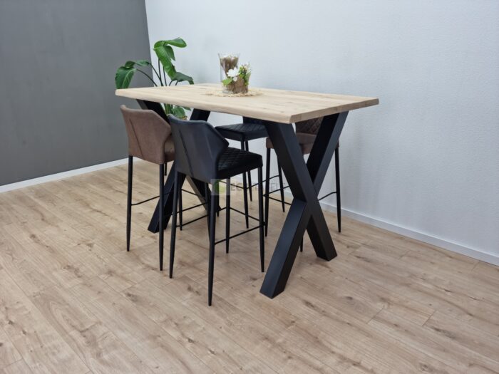 Eiken Bartafel X-Onderstel - Afbeelding 3