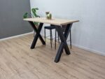 Eiken Bartafel X-Onderstel - Afbeelding 2