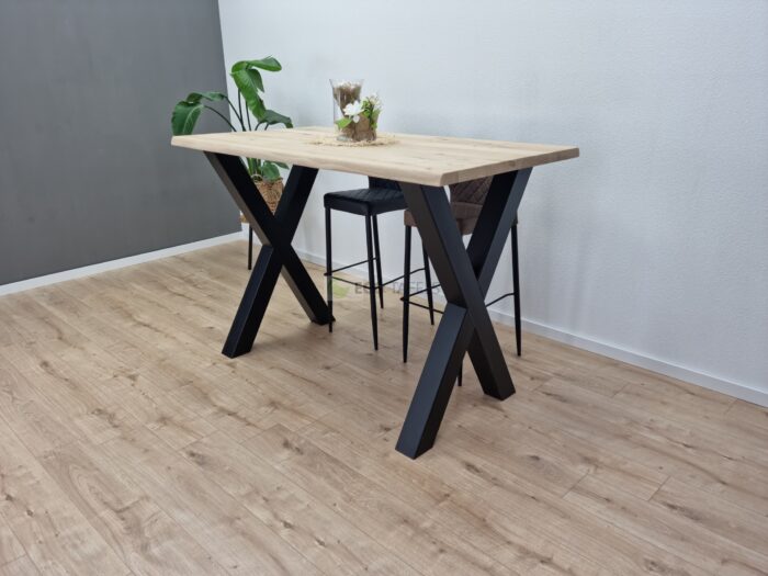Eiken Bartafel X-Onderstel - Afbeelding 2