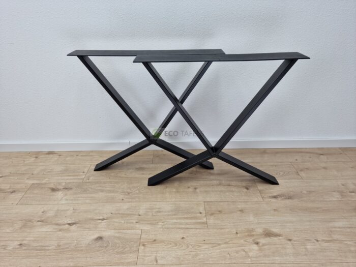 Stalen Lage X Poten ( 2 stuks ) - Afbeelding 1