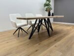 Eiken recht/rond tafel Flower-Onderstel - Afbeelding 5